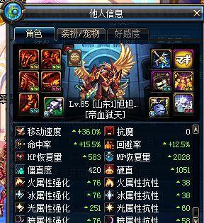 DNF70版本红眼顶级装备解析（深入剖析红眼顶级装备的属性与升级路径）