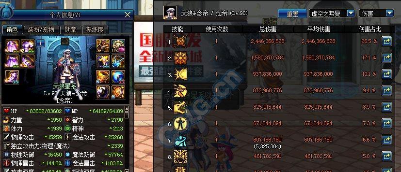 DNF70版本气功最强装备解析（揭秘气功职业的装备之道）